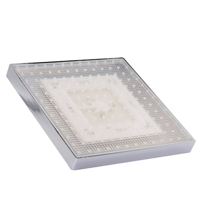 LED Rainfall Shower Head Square Shower Head Multiple Colors