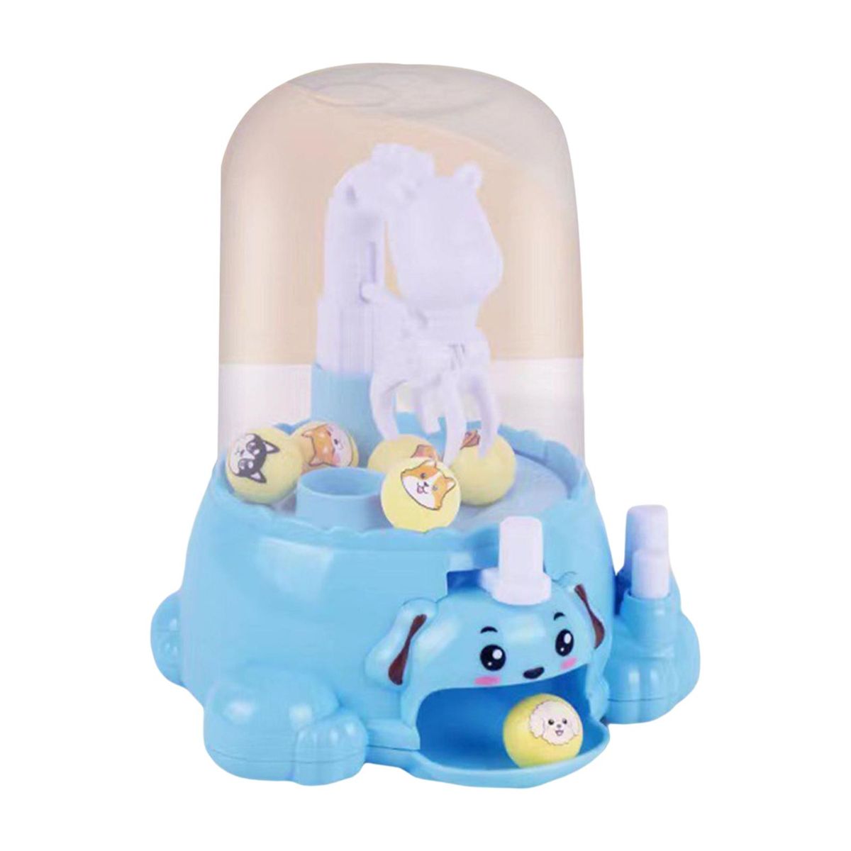 1 Set Claw Machine Toy Grab Catch Clip Ball Claw Machine Toy Blue