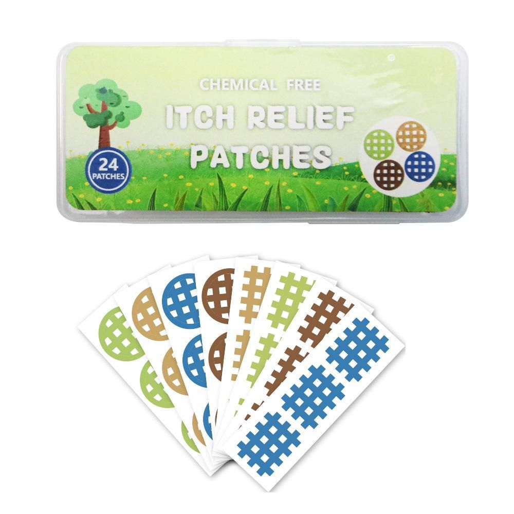 48 Pcs, Mosquito Biting Anti-itch Patch Mosquito Repellent Stickers for Children