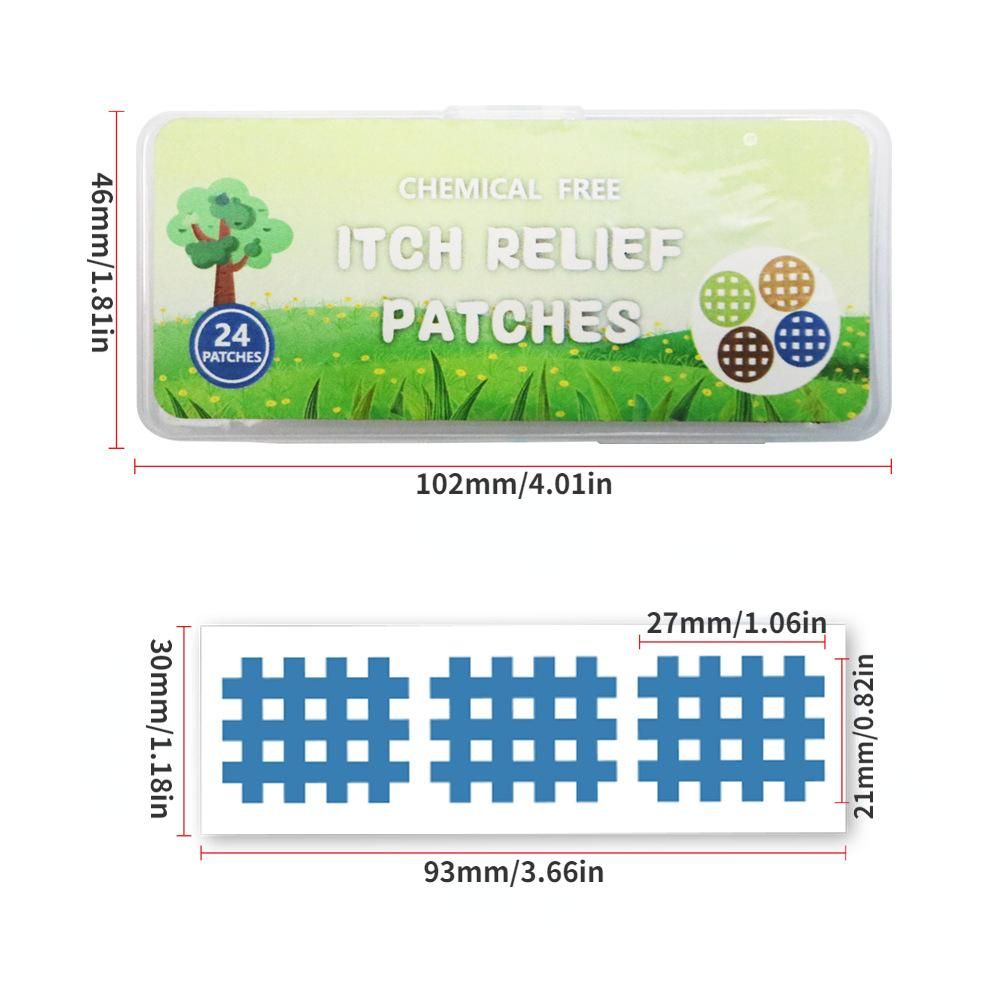 48 Pcs, Mosquito Biting Anti-itch Patch Mosquito Repellent Stickers for Children