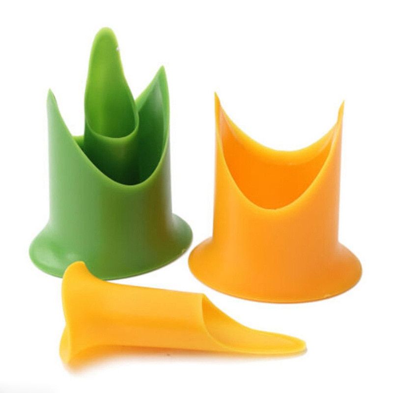 2 PcsSet Pepper&Tomato&Pepper Pedicel Corers Slicer Pepper