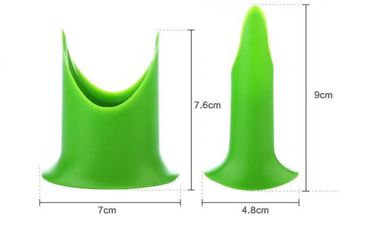 2 PcsSet Pepper&Tomato&Pepper Pedicel Corers Slicer Pepper