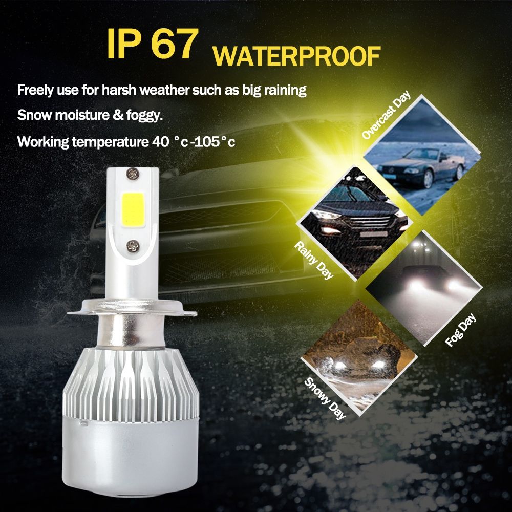 2 PCS 9005 Casnbus Constant Current Car LED Headlight