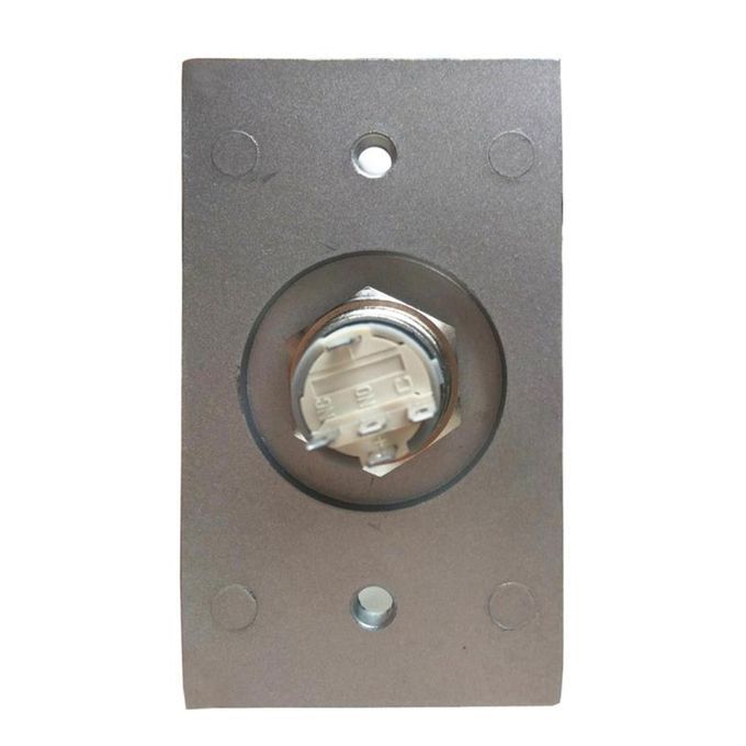 NO/COM Alloy Release Access Control Exit Push Button Door Open LED