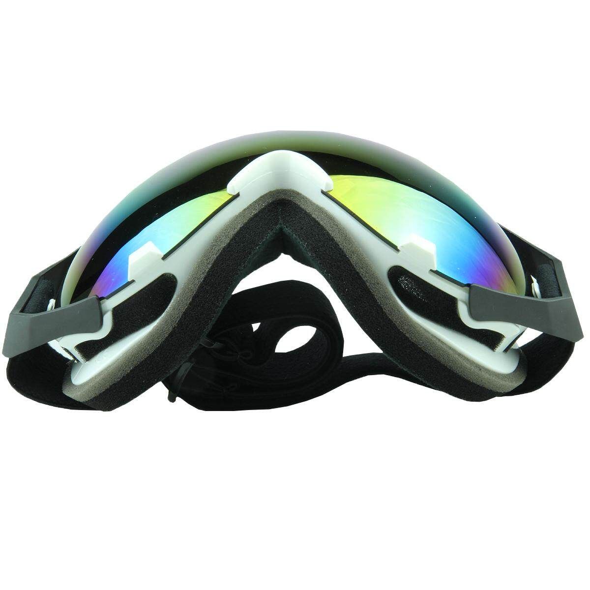 Mosodo Skiing Snowboard Adult Anti-fog UV Snow Ski Spherical Dual Lense White Box (msd72-w02)