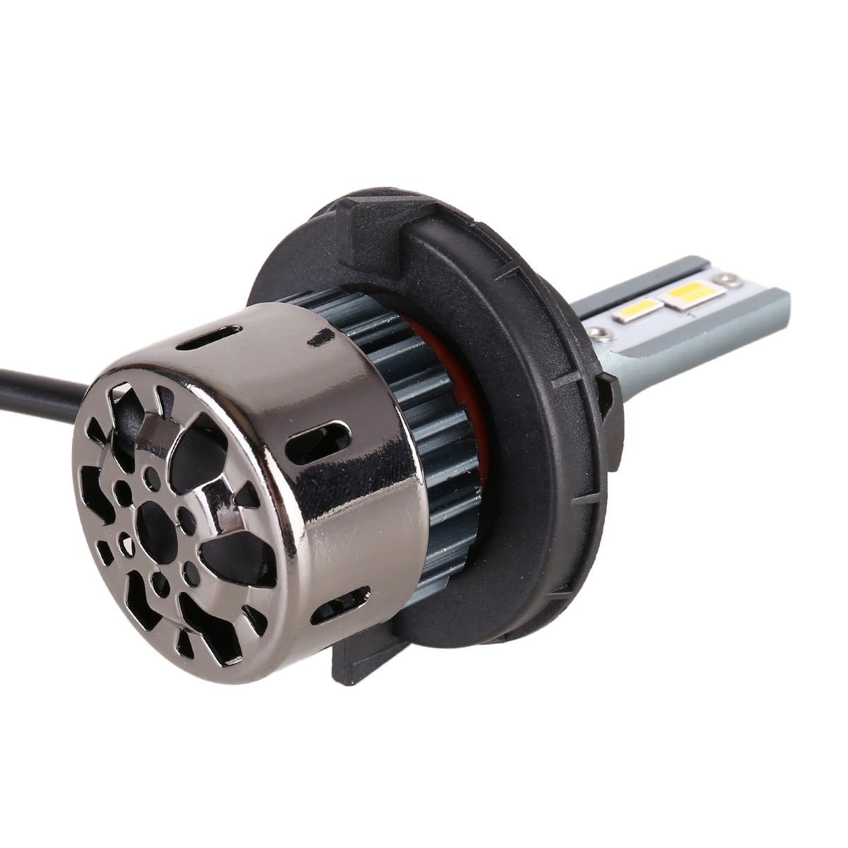 1 Pair H13 Car LED SMD-1860 Tricolor Headlight