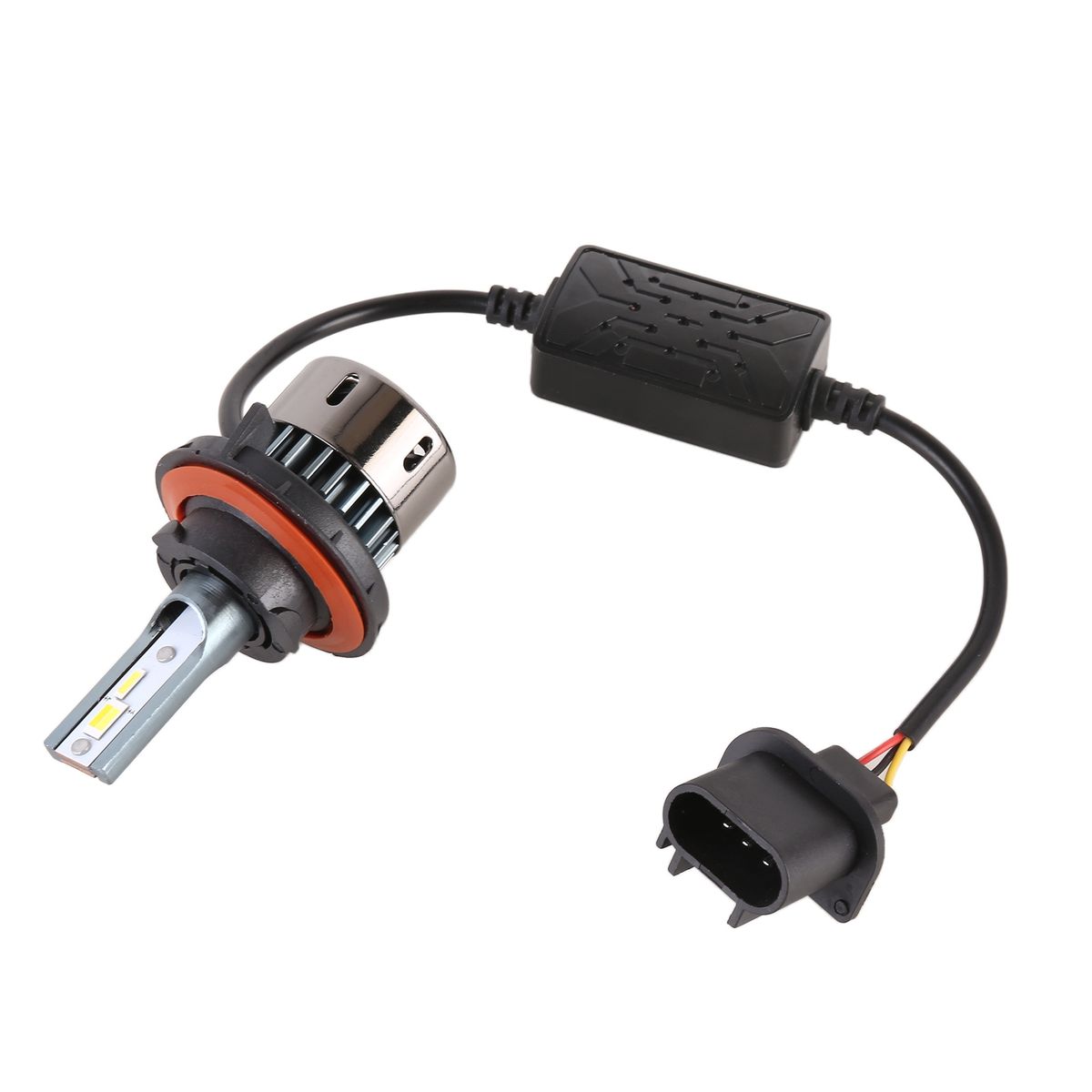 1 Pair H13 Car LED SMD-1860 Tricolor Headlight