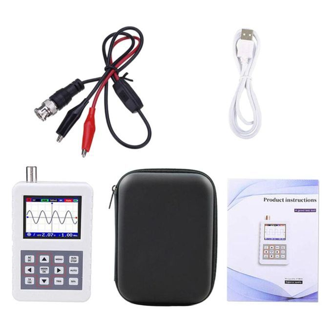 Handheld Digital Oscilloscope 2.4 Inch LCD Screen For Research PRO