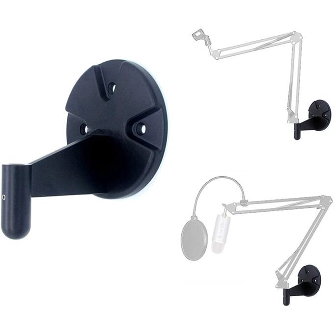 Wall Mount Fit For Suspension Boom Arm Mobile Phone Stand Easy To