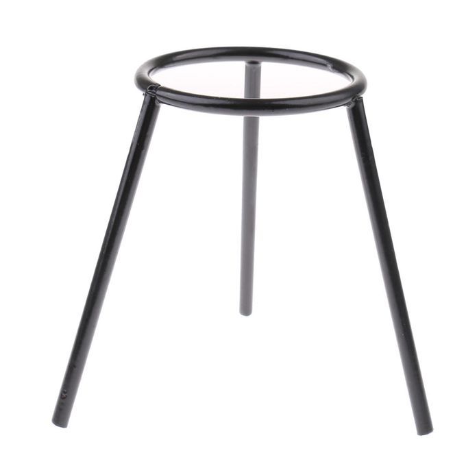 Lab Chemistry Experiment Equipment Beaker Tube Clamp Gauze Mat Tripod