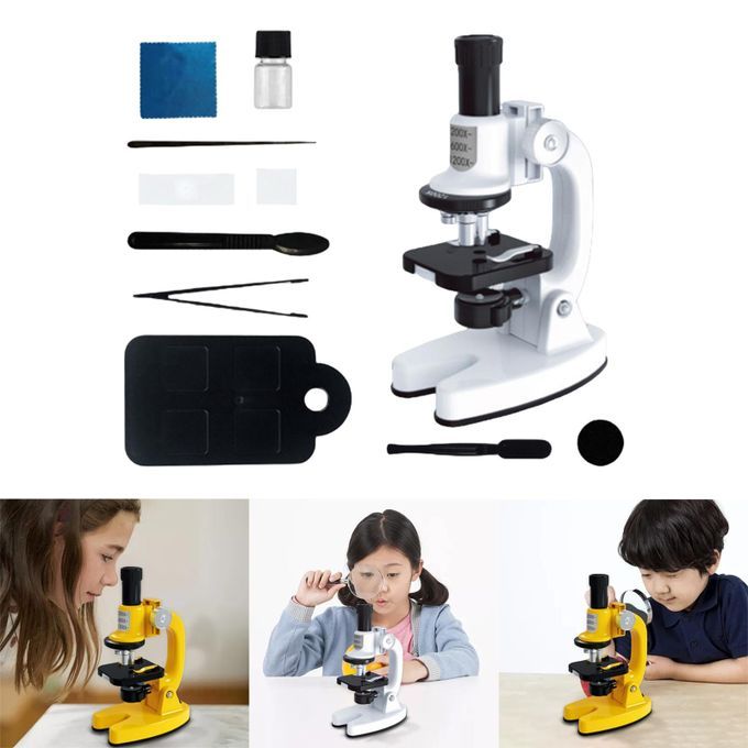 Students Microscope Toy Set Biological Microscope For Home School C
