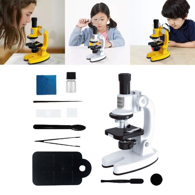Students Microscope Toy Set Biological Microscope For Home School C