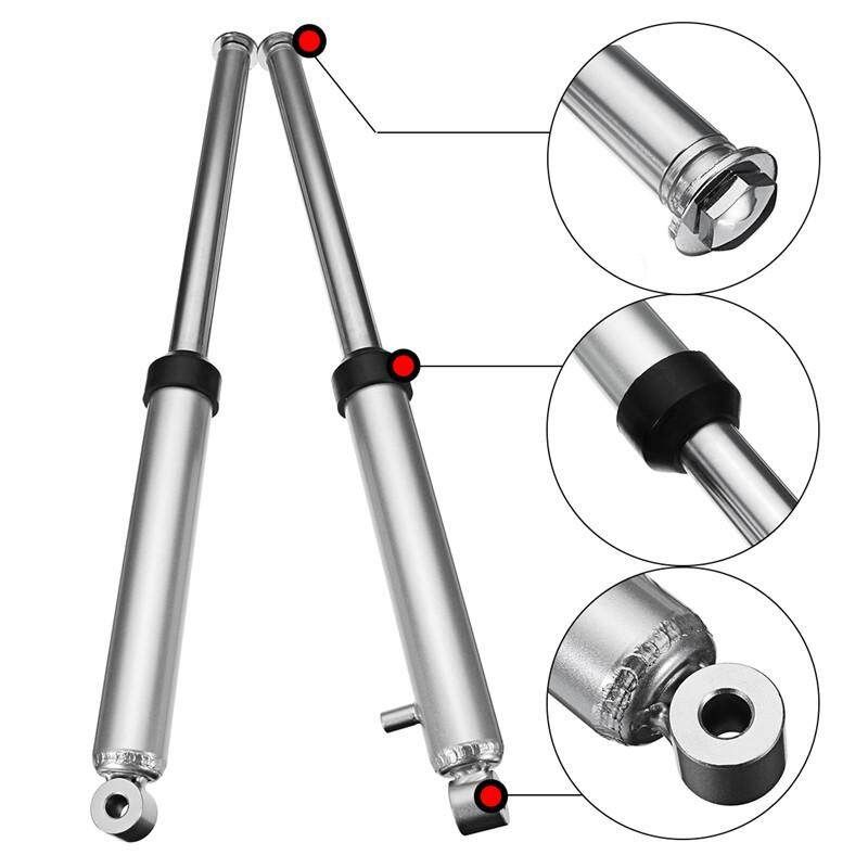 2pcs/set Leg Fork Set Assembly Front Forks Shocks For Yamaha PW50 1981-2015 PW Piwi Peewee PY 50. PY50 Bike Motorcycle Part