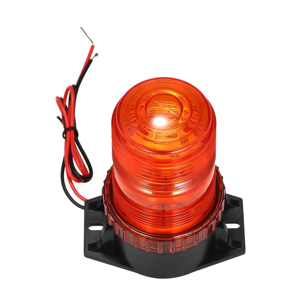 Emergency Warning Light 30 LED Amber/Yellow 18W Emergency Warning Flashing Safety Strobe Beacon Light for Forklift Truck Tractor Golf Carts UTV Car Bus 9-30V