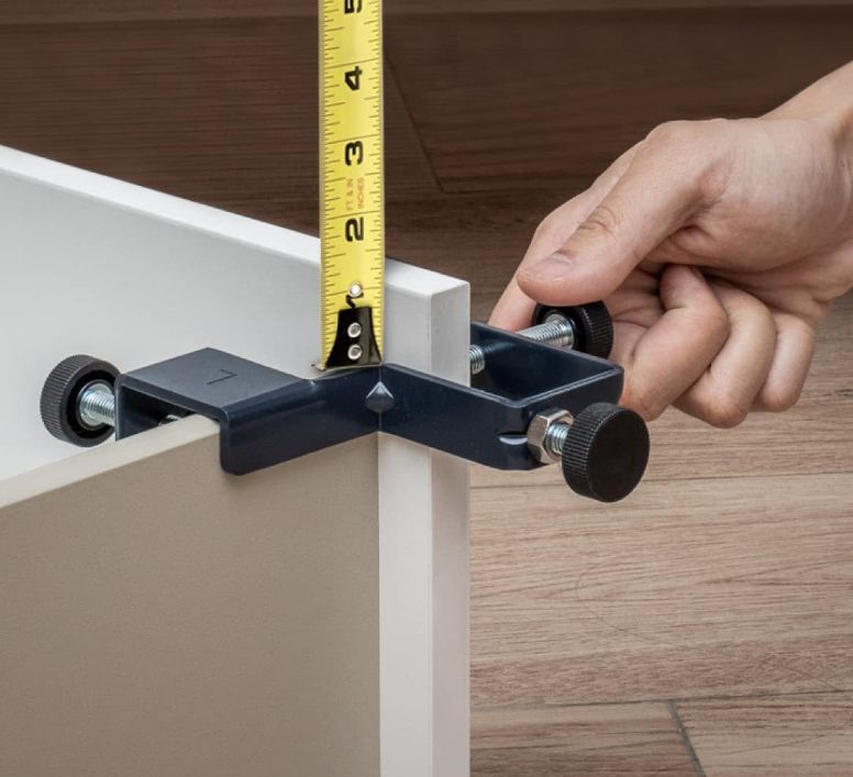 2pcs Drawer Jig Drawer Front Installation Clamps Fixing