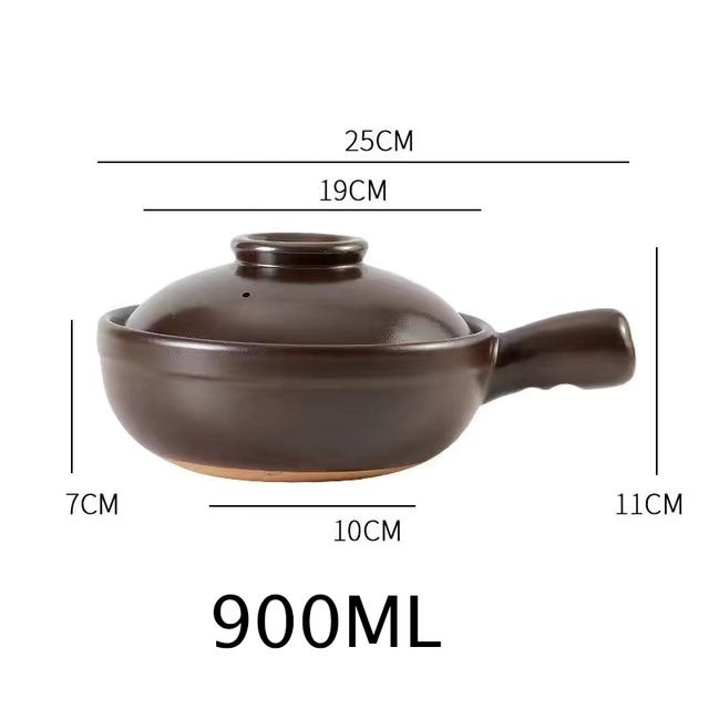 Casserole Pottery Soup Pot Claypot Claypot Cooking Supplies