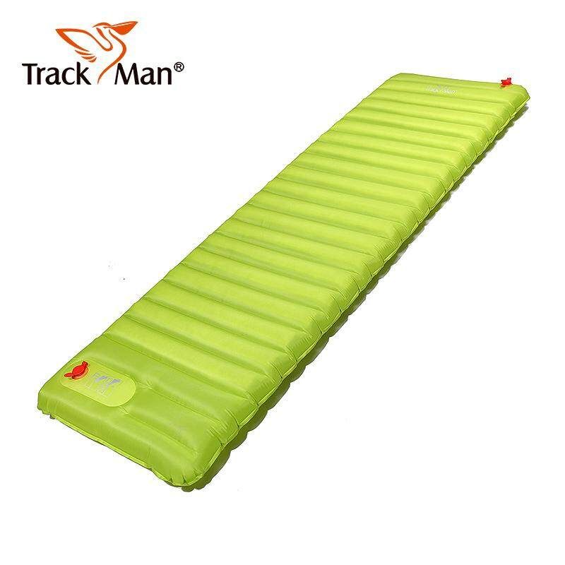 Trackman TM2604 Automatic Inflatable Air Mattresses Self Inflating Mat Hiking Travel Pad 195x60x9cm Green (green)