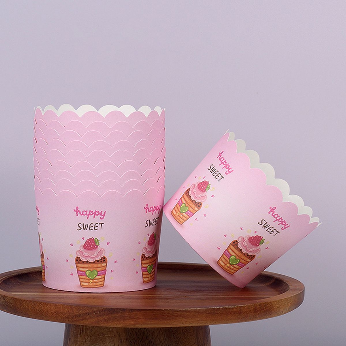 50Pcs Cake Liner   Decorative Wedding Muffin G