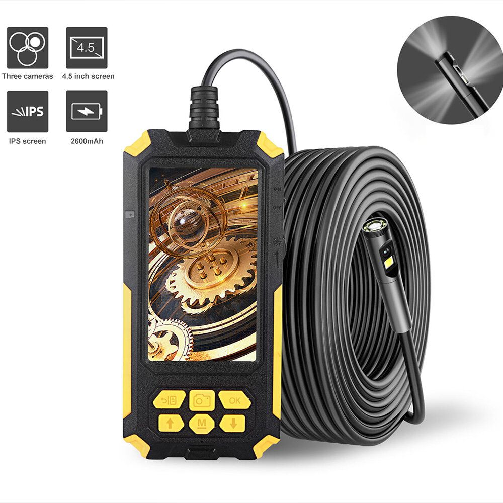 P50 8mm Triple Lens Industrial Endoscope 1080P Full HD