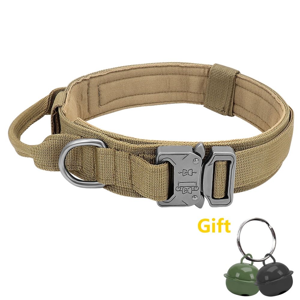Ary Tactical Dog Collar German Shepherd-Dark Khaki