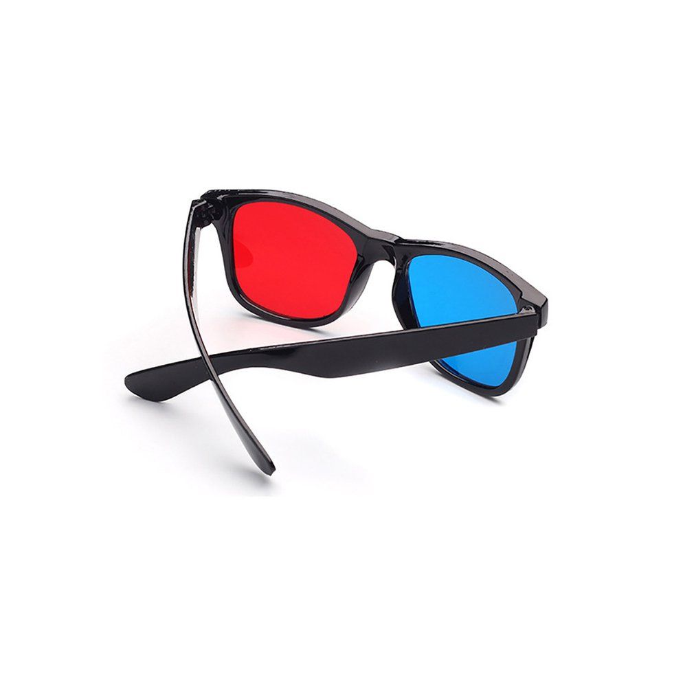 Universal 3D Glasses TV Movie Dimensional Anaglyph Video Frame 3D Glasses-blue&red