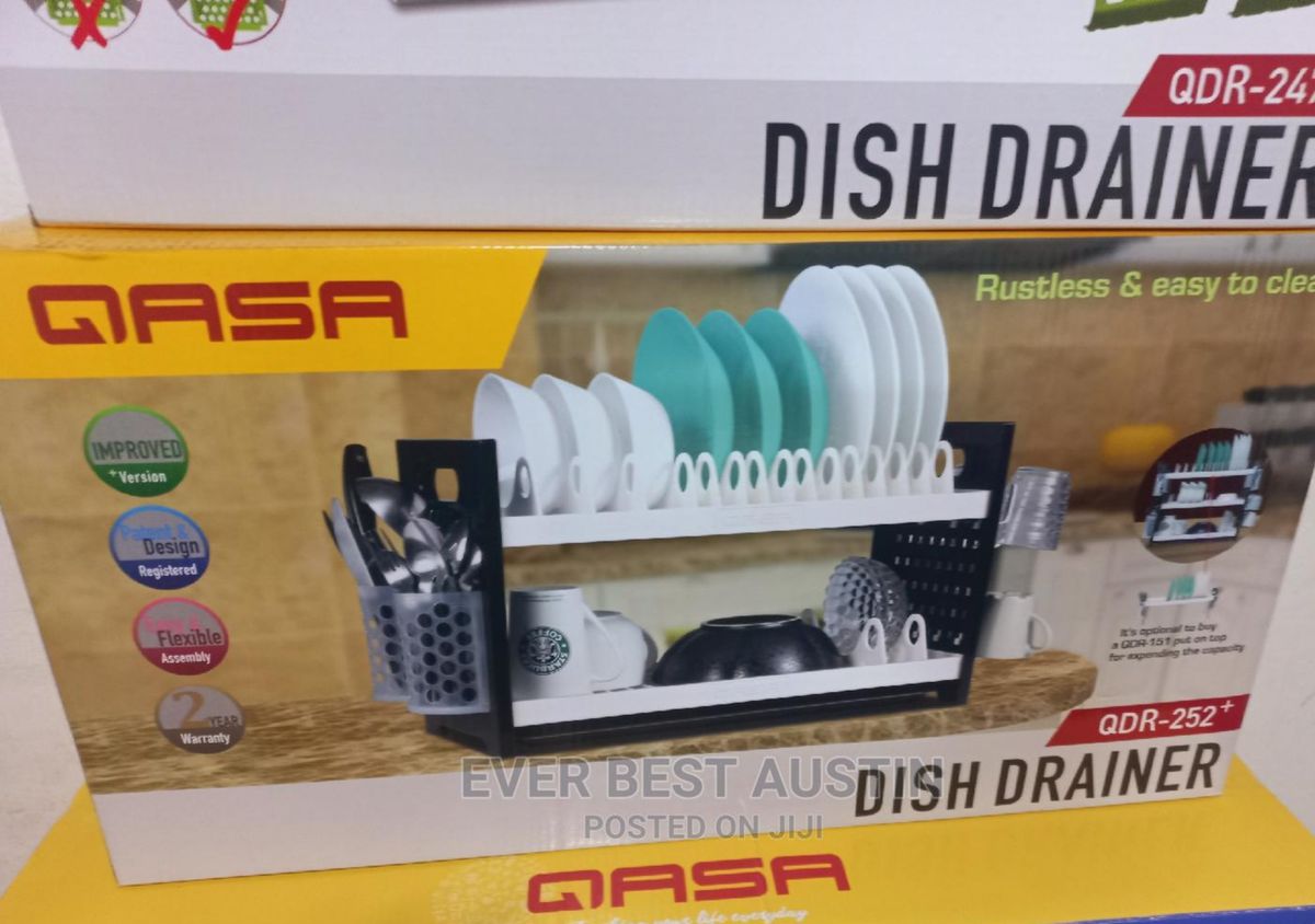 2 Layer Dish Rack  - For Kitchen And Dinning