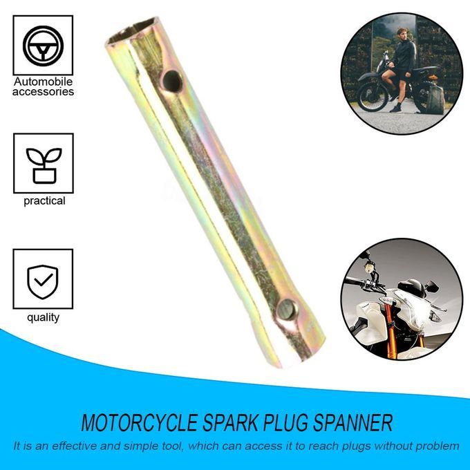 Professional Motor Y Le Spark Plug Spanner 13 M 16/18mm  Ar So Ket Wren H-gold