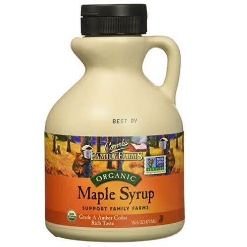Organic Maple Syrup - Grad A Dark Color - 16 Oz - 473ml