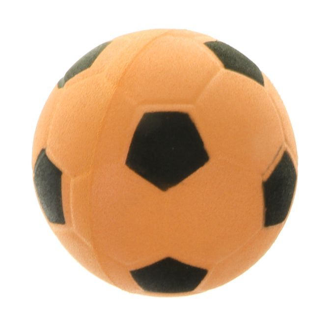 6 Pieces 24 Mini EVA Football Sports Balls Kids Indoor Orange
