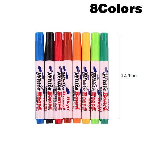 Magical Painting Floating Whiteboard Makers Pen Water Color Floating Pen Children's Early Education Toy Art Supplies 8Colors