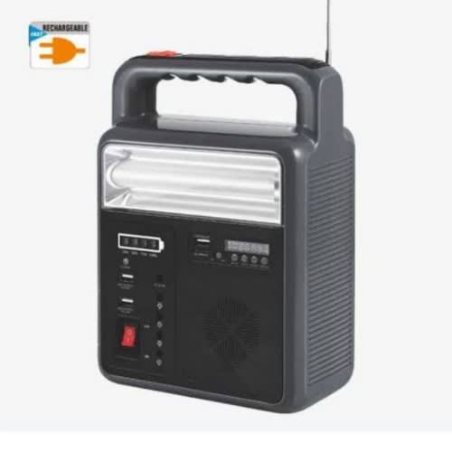 6v Solar Lighting Kit Phone Charging /radio/ 2 Bulbs