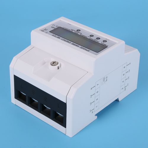 3x5 (80A) Energy Meter Electric KWH Triphase DIN Rail Mount