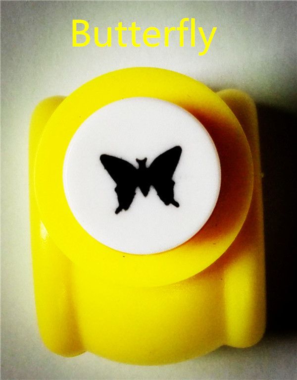 1 PCS Kid Child Mini Printing Paper Hand Shaper Scrapbook Tags Cards Craft DIY Punch Cutter Tool Butterfly