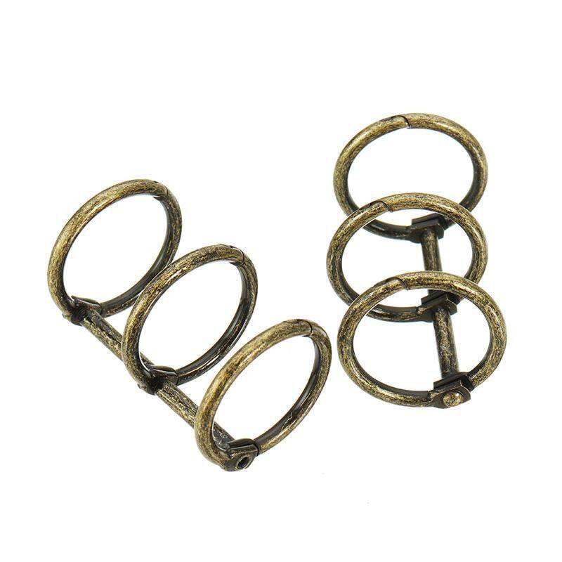 A5 A6 Metal Spiral Binder Clip Stainless Steel Binder File Folder Clip Ring Binder Clip Iron Clip Bronze