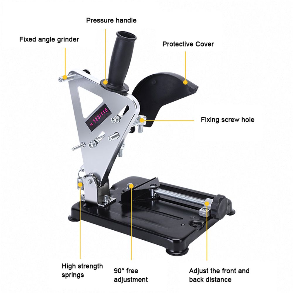 Angle Grinder Stand Base Metal Cutting Machine Bracket