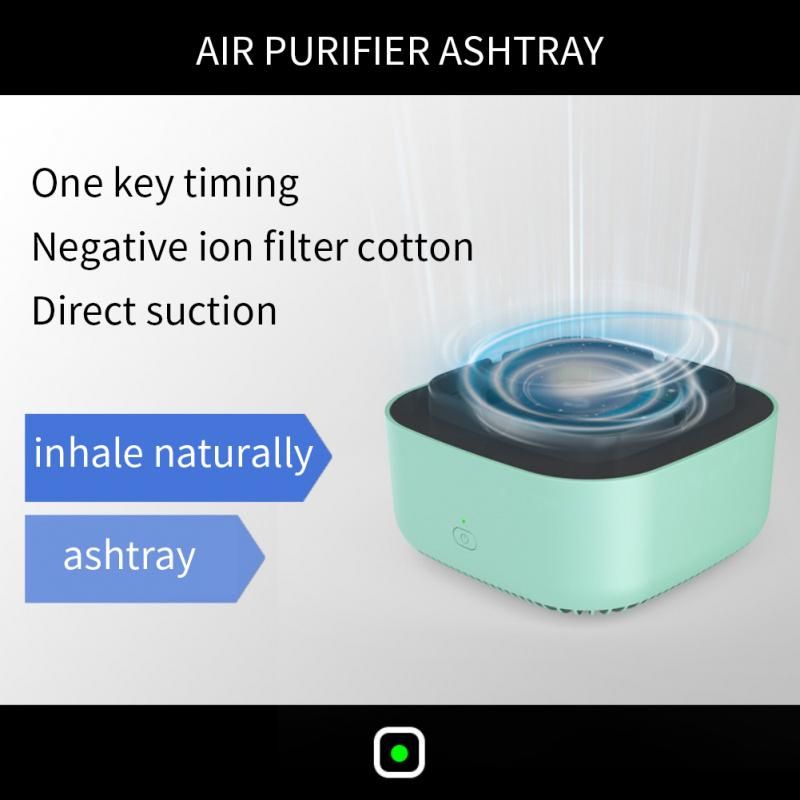 Creative Ashtray Anion Air Purifier Household Office Formaldehyde Removal Of  Smoke Household Merchandises