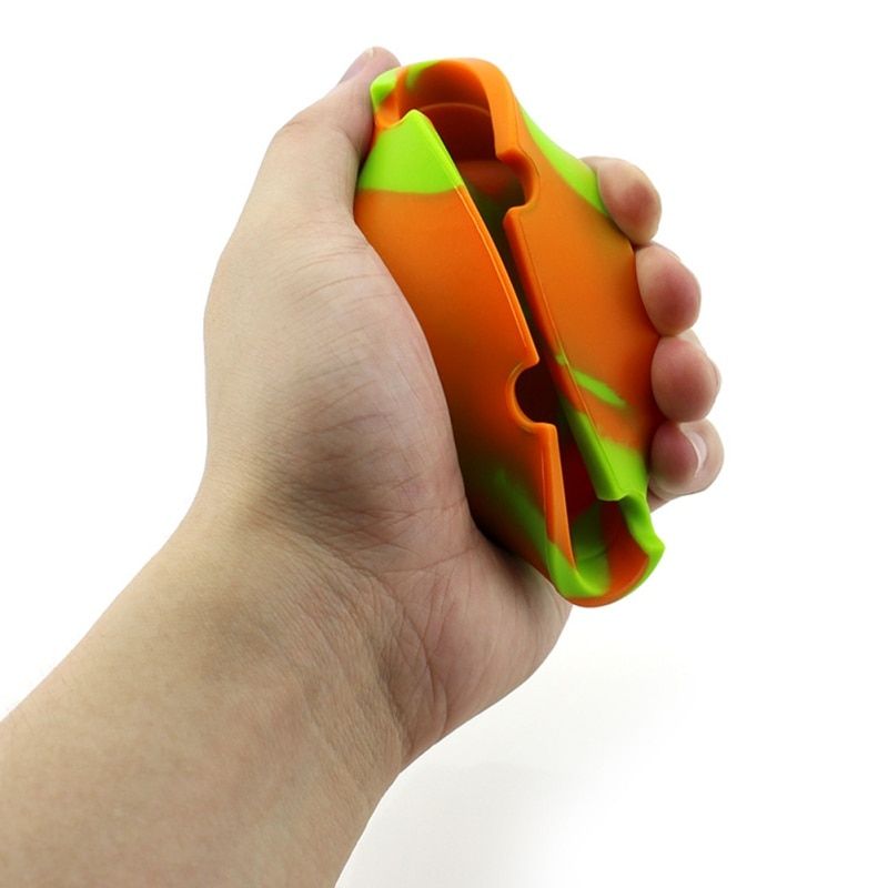 Luminous Silicone Ashtray Premium Rubber High Temperature Heat Resistant Anti-fall Round Design Ashtray E Accessories