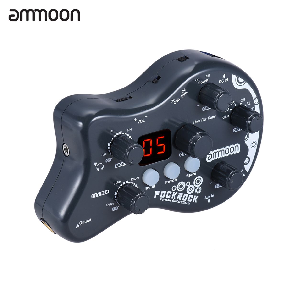 PockRock Guitar Multi-effects Processor Effect Pedal
