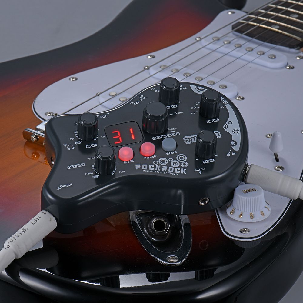 PockRock Guitar Multi-effects Processor Effect Pedal