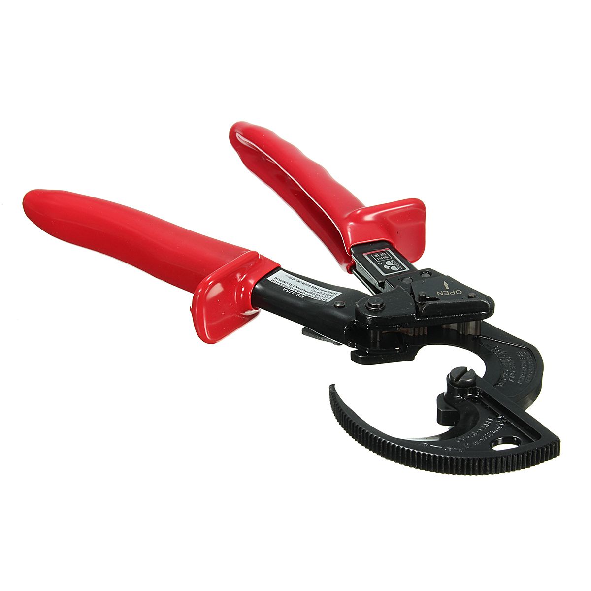 Ratchet Cable Cutter AWG 600MCM Ratcheting Wire Plier Hand T