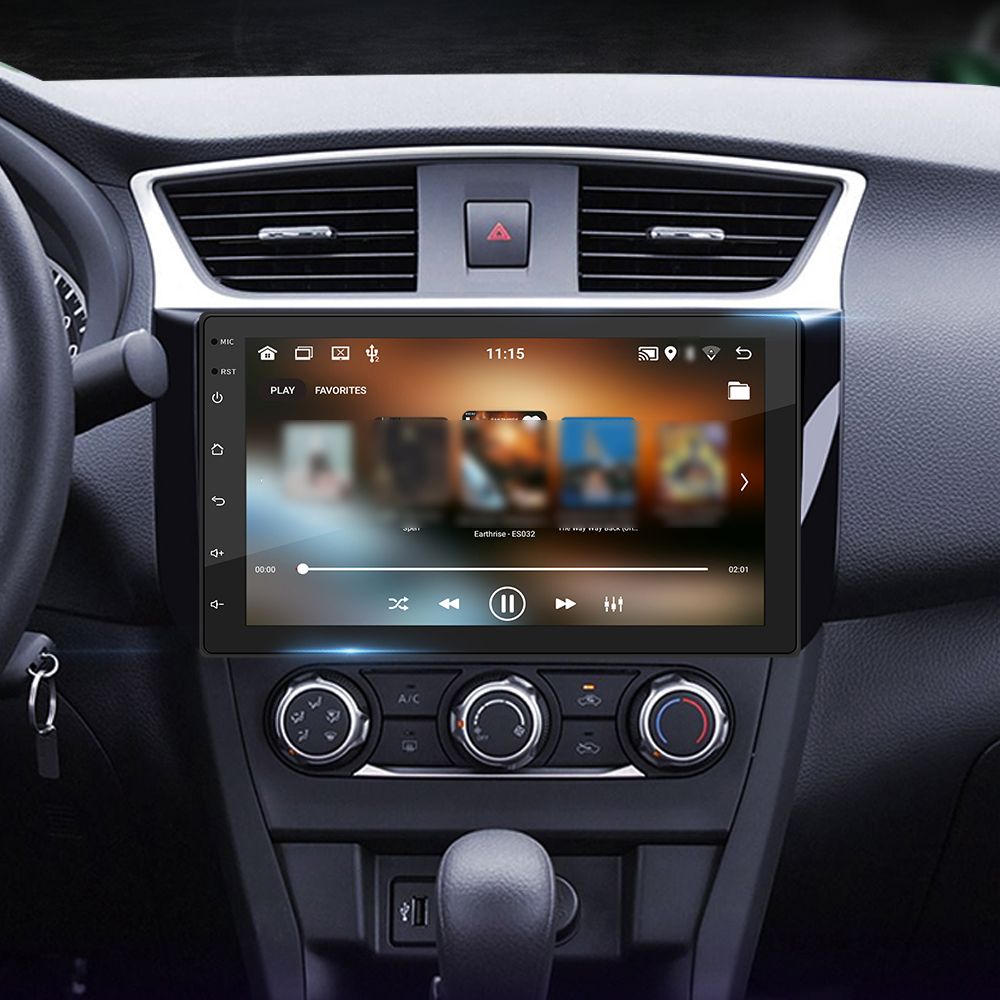 Android 11 Car Stereo Double Din GPS Navigation FM Radio