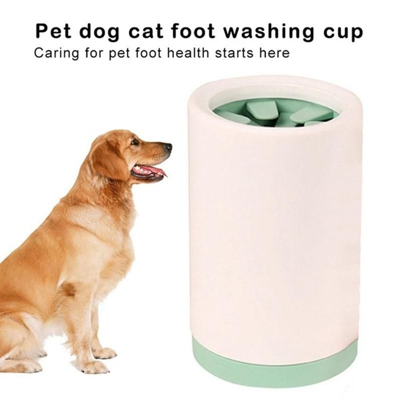 Soft Silicone Portable Dog Foot Cleaning Cup Pet Cleaning