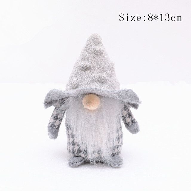 New Year Christmas Gnomes Elf Doll
