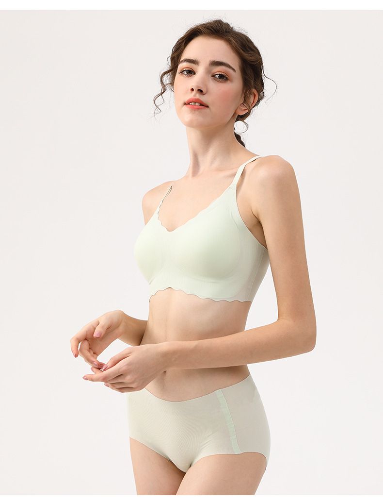 Lady's Bra High-quality Push Up Sleepwear Free Size