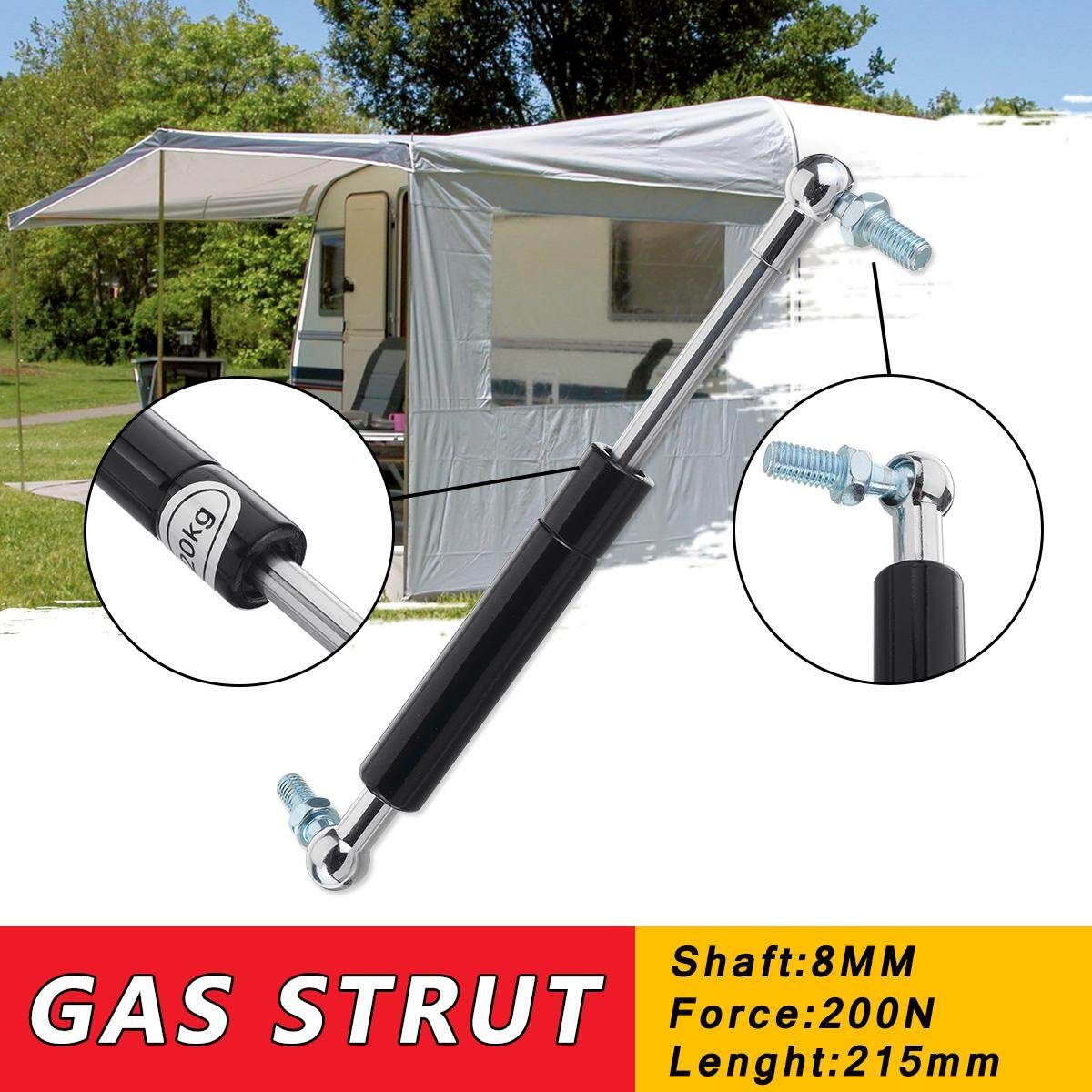 1pcs Caravan 195mm Gas Locker Spring Strut 200N Arm For Trailer