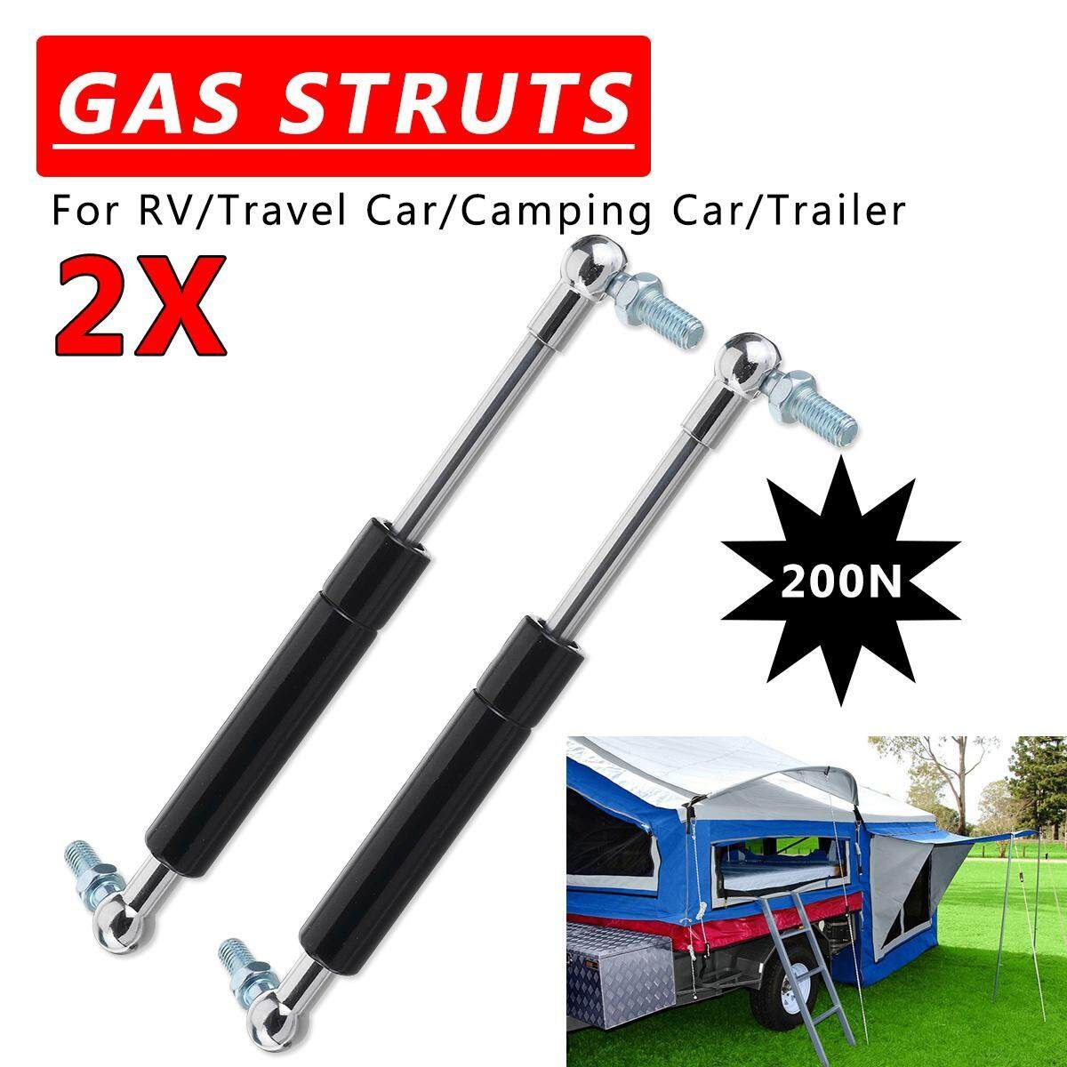 1pcs Caravan 195mm Gas Locker Spring Strut 200N Arm For Trailer