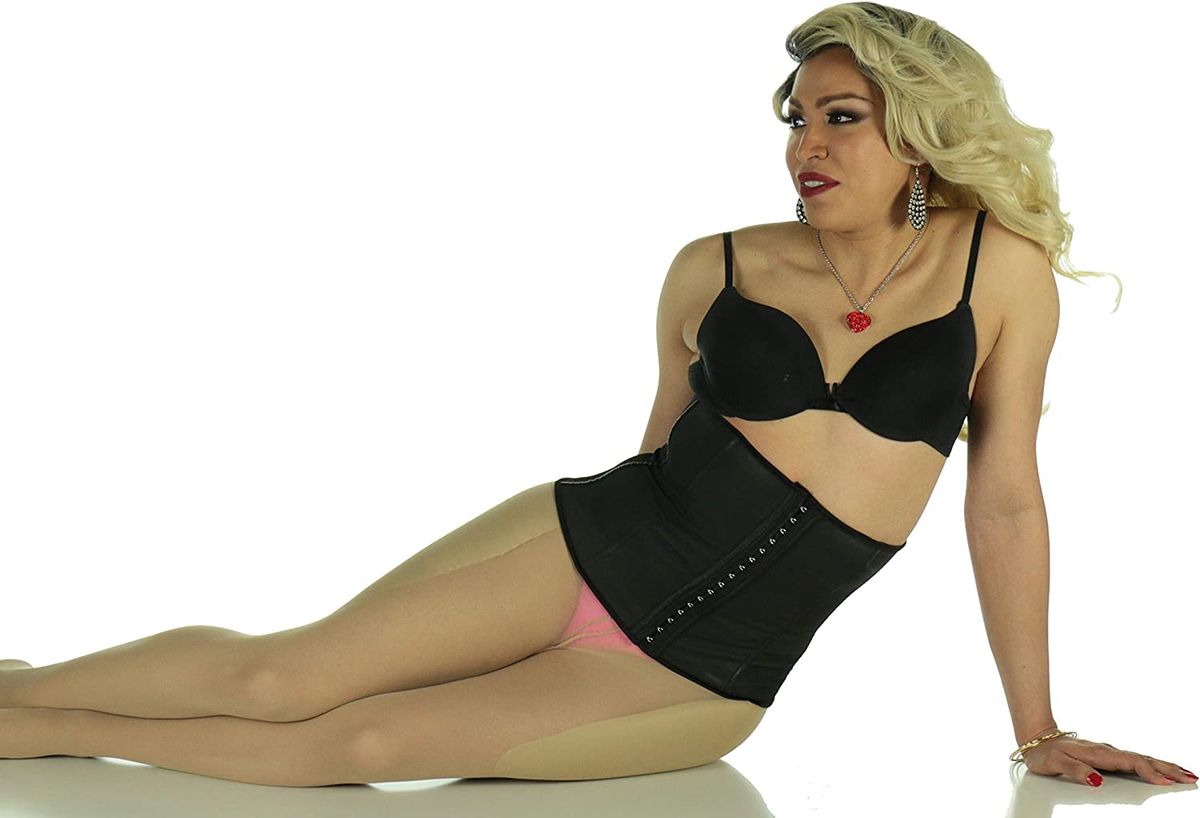 Latex Waist Trainer Corset Tummy Girdle Slimming Shapewear