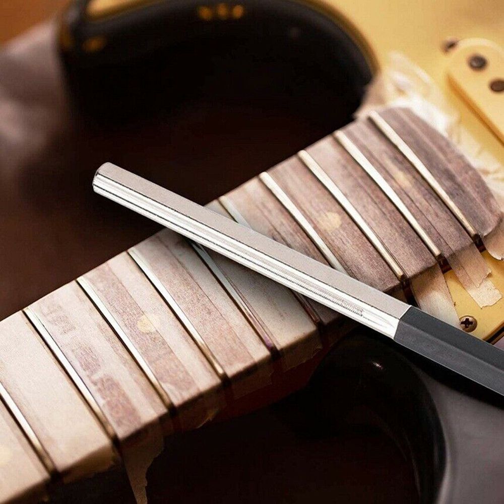 6Pcs Guitar Luthier Tool Kit Fret Crowning File Dressing