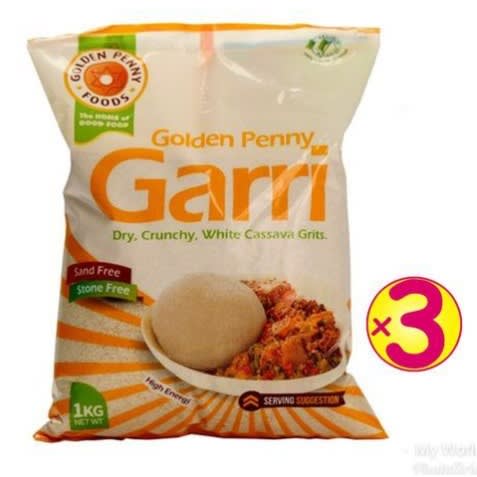 Dry Crunchy Garri   - Cassava Crits - 1kg