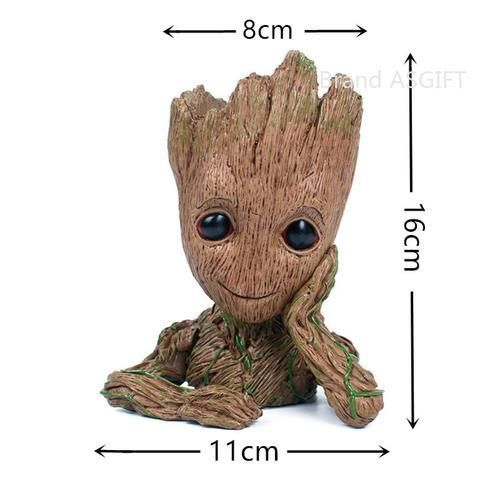 Tree Man Aquarium Ornament PVC Fish Tank Cave Stone Decoration Cute Cartoon Plant Flower Pot Bonsai Garden Home  Decor
